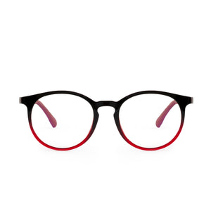 Open image in slideshow, BlueDuo Poet - Blue Light Reducing Glasses with Magnetic Sunglass Clip-On
